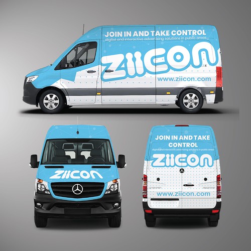 Car, truck or van wrap contest entry by Logicainfo ♥