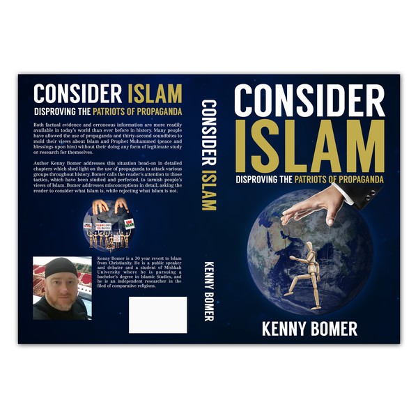 Book Cover design for brother Kenny Bomer
