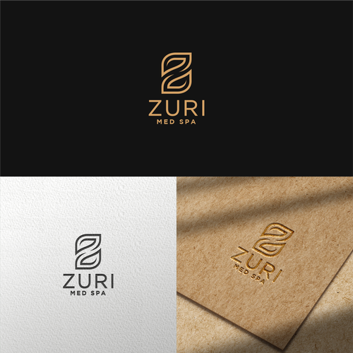 Zuri Med Spa Logo Diseño de Riyan_Art