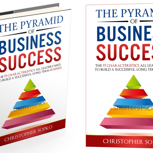 Book Cover for "The Pyramid of Business Success" Design by Ramarao V Katteboina