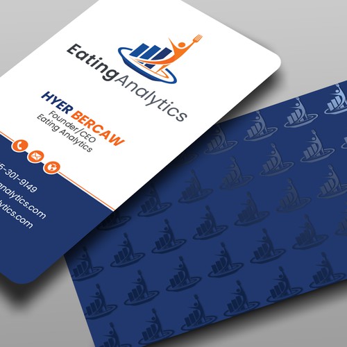 Smart looking business card Design by prosenjit_P