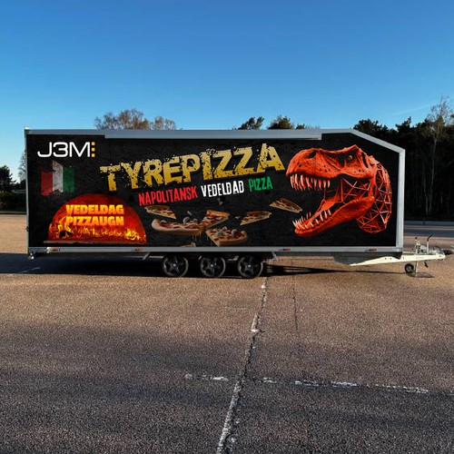 PIZZA trailer - be creative! Design von Windmill Designer™