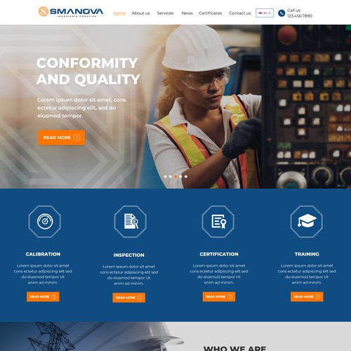WordPress theme design contest entry by saro3005