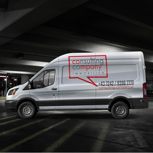 Car, truck or van wrap contest entry by corpNL