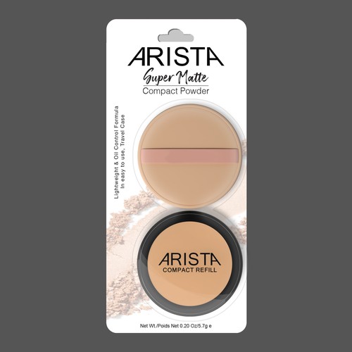 Arista Compact Powder Design by Turklight®