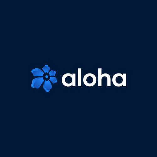 Aloha logo deisgn for an AI Software Design by spARTan