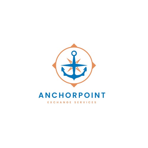 Anchor Point Logo Design by B.MOHAMED AMINE