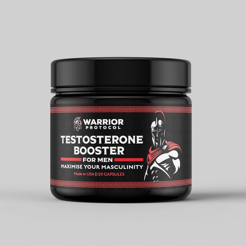 NEED a SUPERB design for men testosterone supplement Design by Duke™