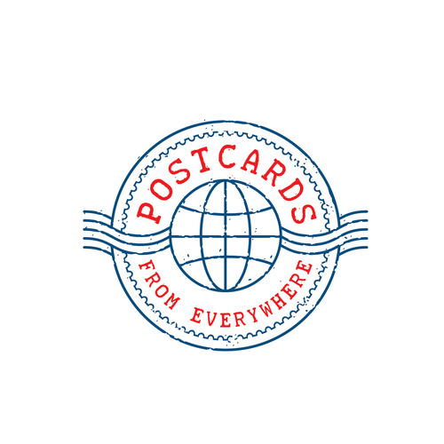 Postcards from Everywhere Logo Design by Branka lvdl