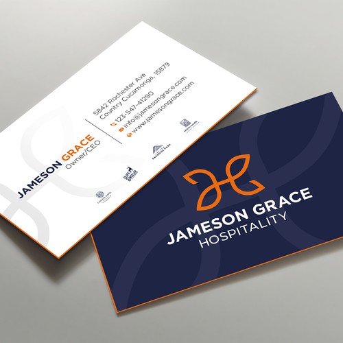 Create a modern and clean business card for a parent company with 4 subsidiaries Design by prosenjit_P