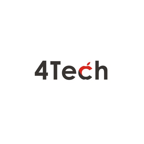 4Tech - Logo Design by plus44