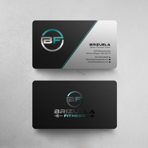 unique personal trainer business cards