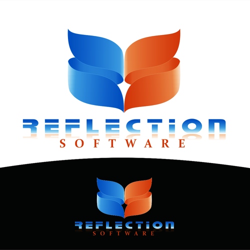 Reflection Software Logo Contest Design by drizzle