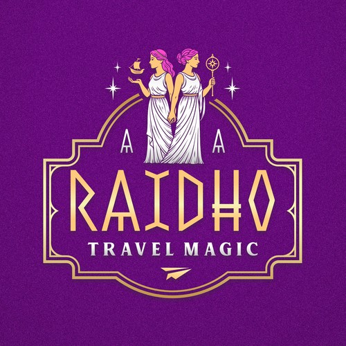 Magical Luxury Travel Agency Design by SacredSupply
