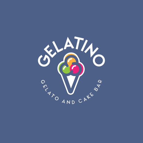 Diseño de We need a creative interesting logo for gelato shop "Gelatino" de ACorso