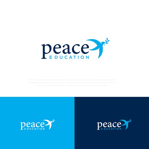 Design stylish Logo for Peace Education Plattform Design by arjun.raj