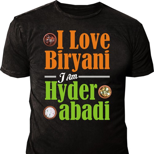 Inspired by Hyderabadi Biryani Design by scitex