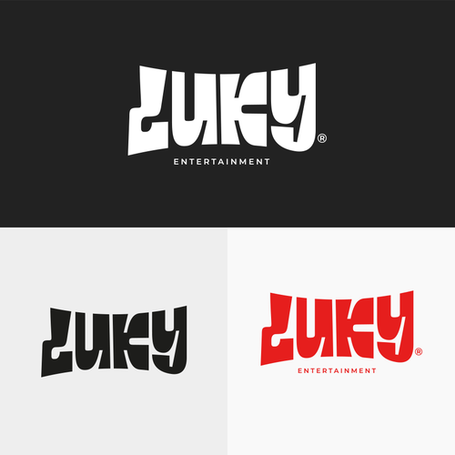 Design a powerful logo for Luky Entertainment and make its brand shine! Design by thisisremedy