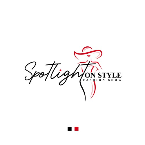 Elegant, fun, flirty logo for upscale Fashion Show Fundraiser Design by StudioJack