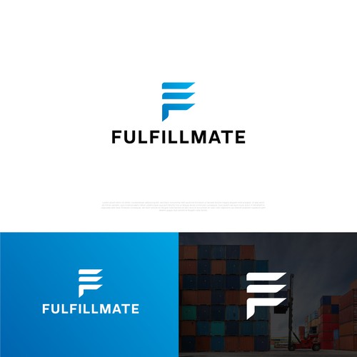 Fulfillmate logo Design réalisé par SheenD