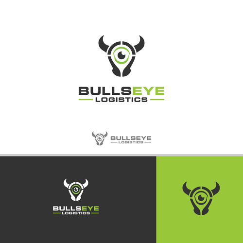 BULLSEYE-Concrete Company Logo Design by B"n"W