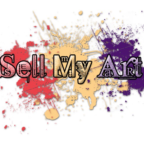 Sell my ART!!! logo design Design réalisé par Mich'Del