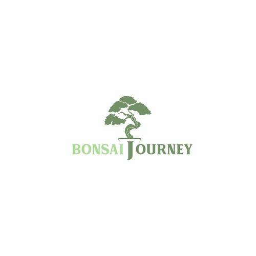 Logo design for a blog on bonsai Design by Anastasia Kristina