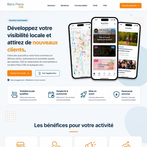 Landing page design contest entry by MailDesigner