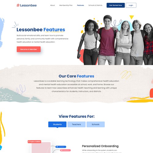 Gamified Health & Wellness Education Platform for Schools Design by Jasmin_A