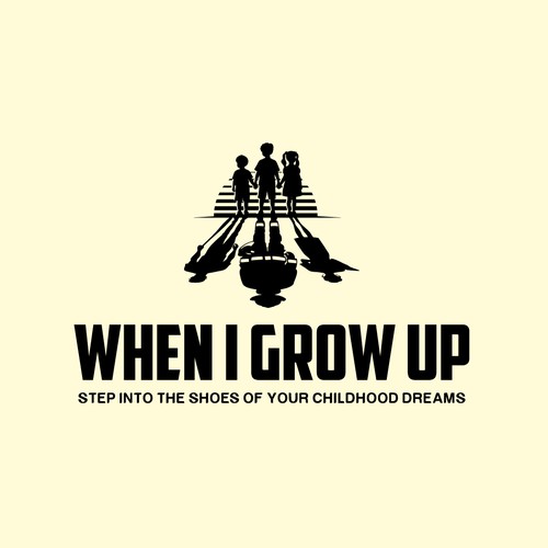 When I Grow Up Logo Design by honeyjar
