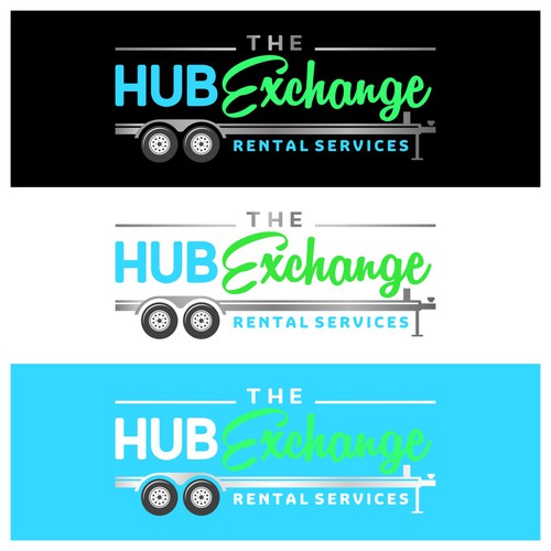 logo for trailer rental service for all trailer types Design by @Z Design