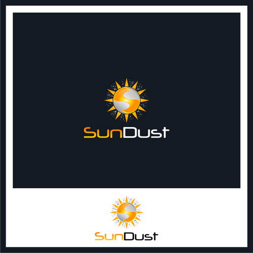 Sun Dust - Logodesign for a videogames publisher Design by C A S S I E ✔