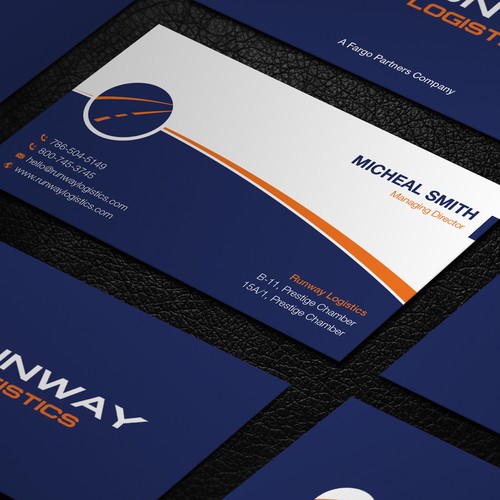Design di Runway Logistics Business Card di ™SF_Design™