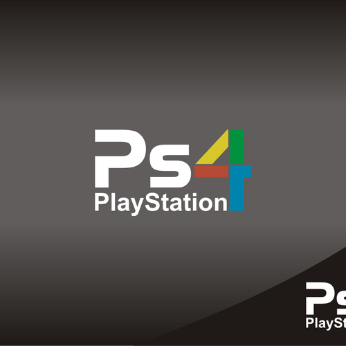 Community Contest: Create the logo for the PlayStation 4. Winner receives $500! Design by Black_Ink