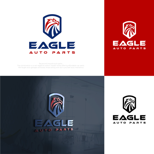 Fresh Logo for Eagle Auto Parts Design by merpe™