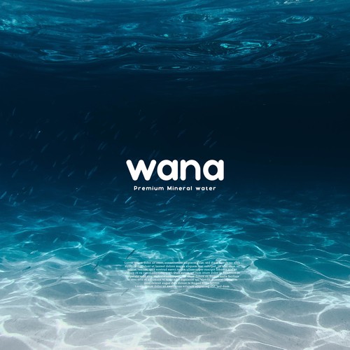 WANA LUXURY MINERAL WATER Design by S A M S O N