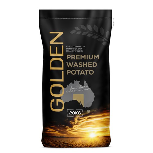 "20kg Export Potato Bag" winning Product packaging