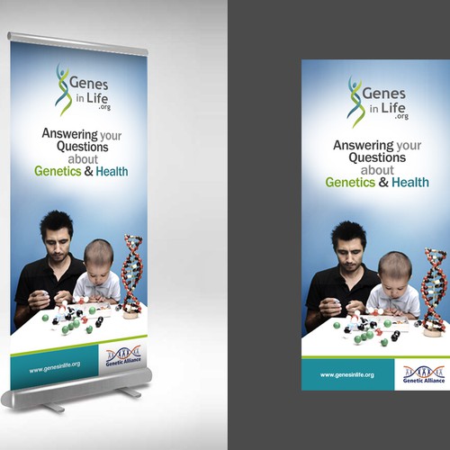 Create a conference poster for Genetic Alliance! Design by sougatacreative