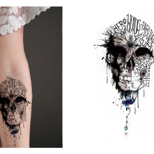Hip - Dark - Sketch Tattoo Design Needed! Design by stacas
