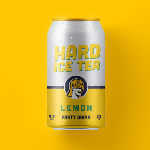 Hard Ice tea Can Design - Be Fun ! Design by DolphinArt