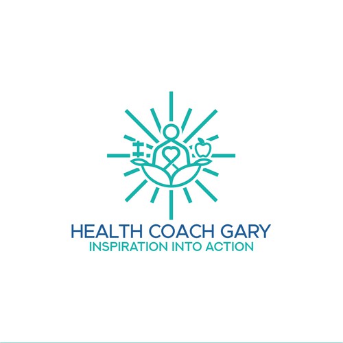 Motivational health & wellness logo- change lives! Design by zenoartdesign