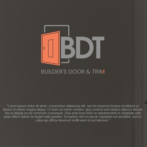 Give one of the Largest Door Manufacturers in the US a facelift! Design by The_Phoenix