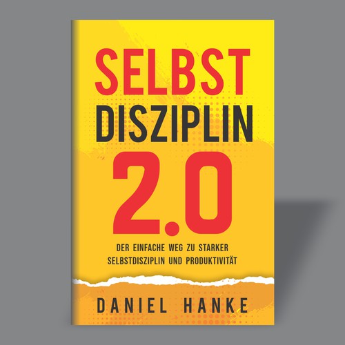 Book cover for a book about SELF-DISCIPLINE Design by Songv™