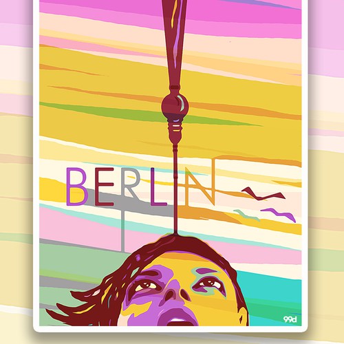 99designs Community Contest: Create a great poster for 99designs' new Berlin office (multiple winners) Ontwerp door Artrocity