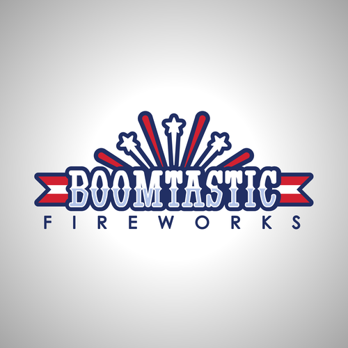 fireworks logo design