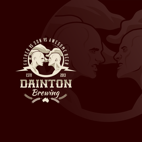 logo for Dainton Brewing Ontwerp door Widakk