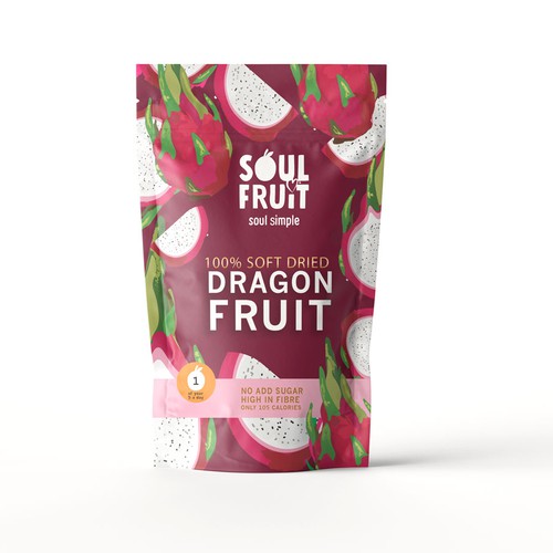 eye-catching packaging design for new health food product Design by AnaHola