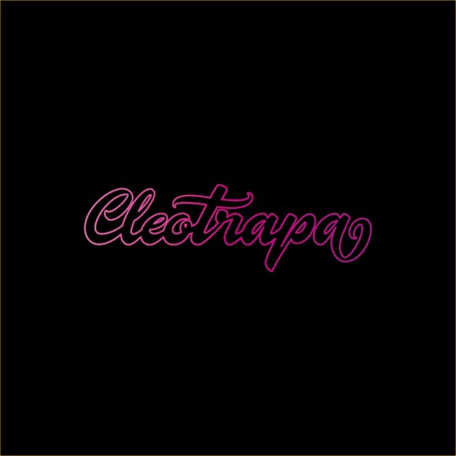 CLEOTRAPA Artist Name Logo Diseño de SEVEN 7