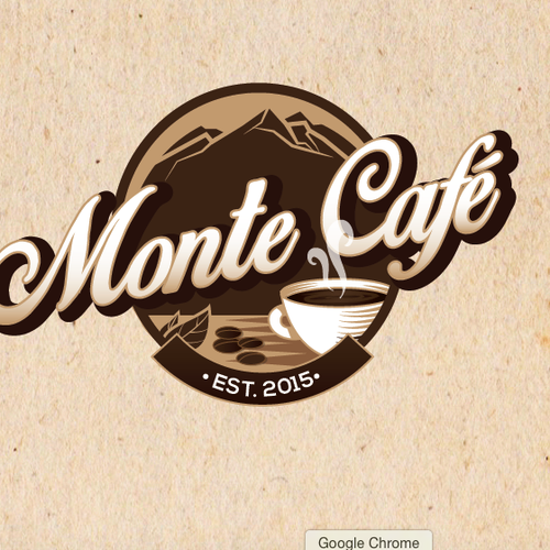 Design a Logo for Monte Café - Gourmet coffee import, roast and package. Design by UNIQUEMIND