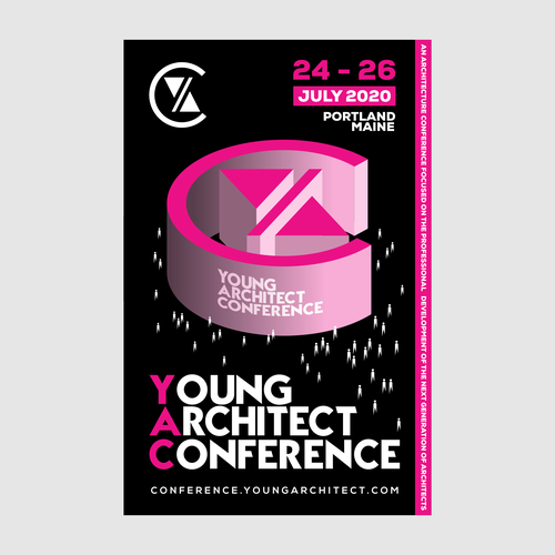 Poster Design for Millennial Architecture Conference Design by el.